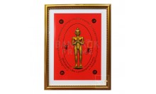 กรอบรูปผ้ายันต์ไอ้ไข่เด็กวัดเจดีย์ อ.สิชล จ.นครศรีธรรมราช